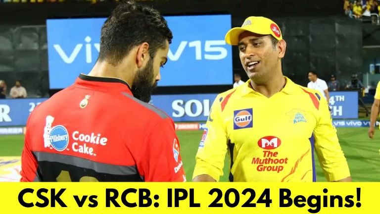 CSK to Face RCB in Opener at Chepauk