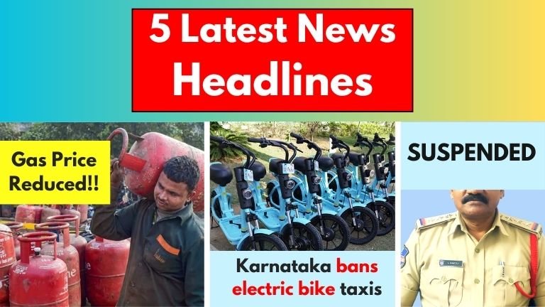 5 Latest News Headlines
