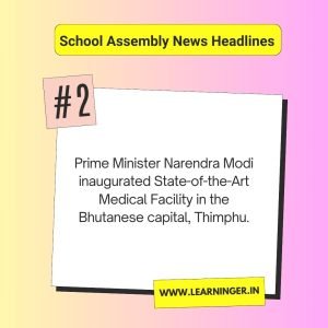School Assembly News Headlines