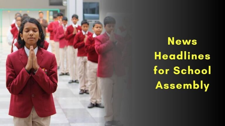 dailyhunt news in english today live for school assembly
