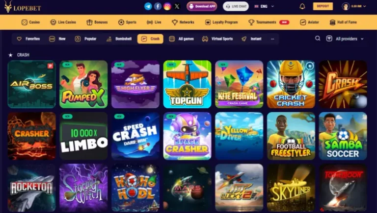 The Best Games at Lopebet Casino